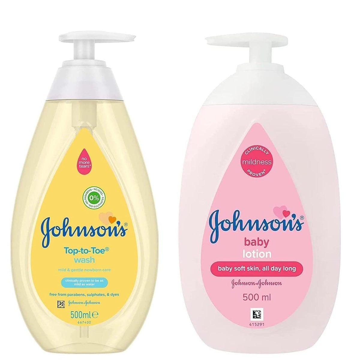 Head-to-Toe Baby Wash & Shampoo 500ml bottle with packaging