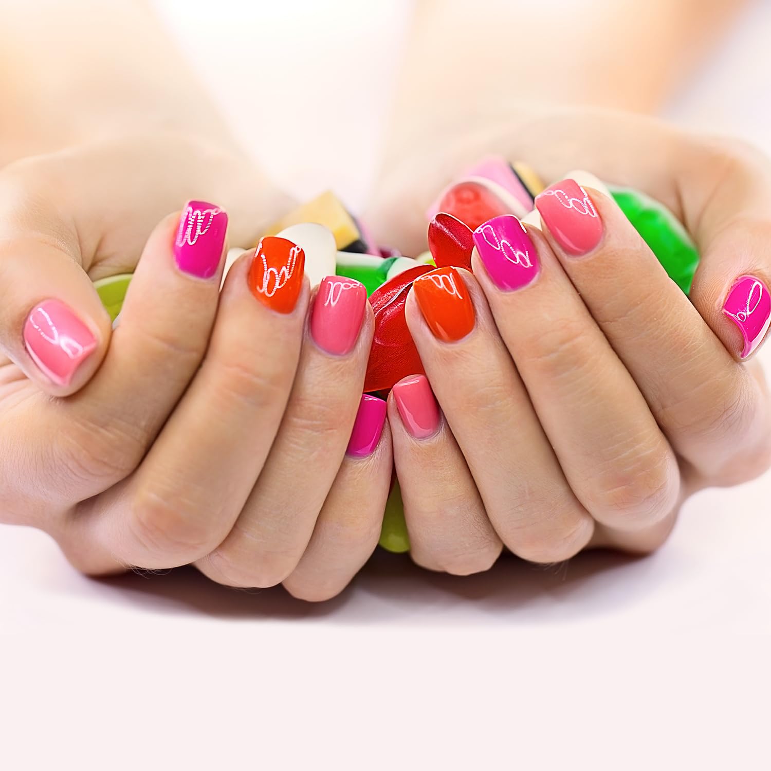 YECIRALA moon-shaped nail file helps shaping for perfect edges.