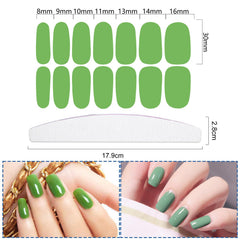 YECIRALA self-adhesive nail stickers for easy DIY nails