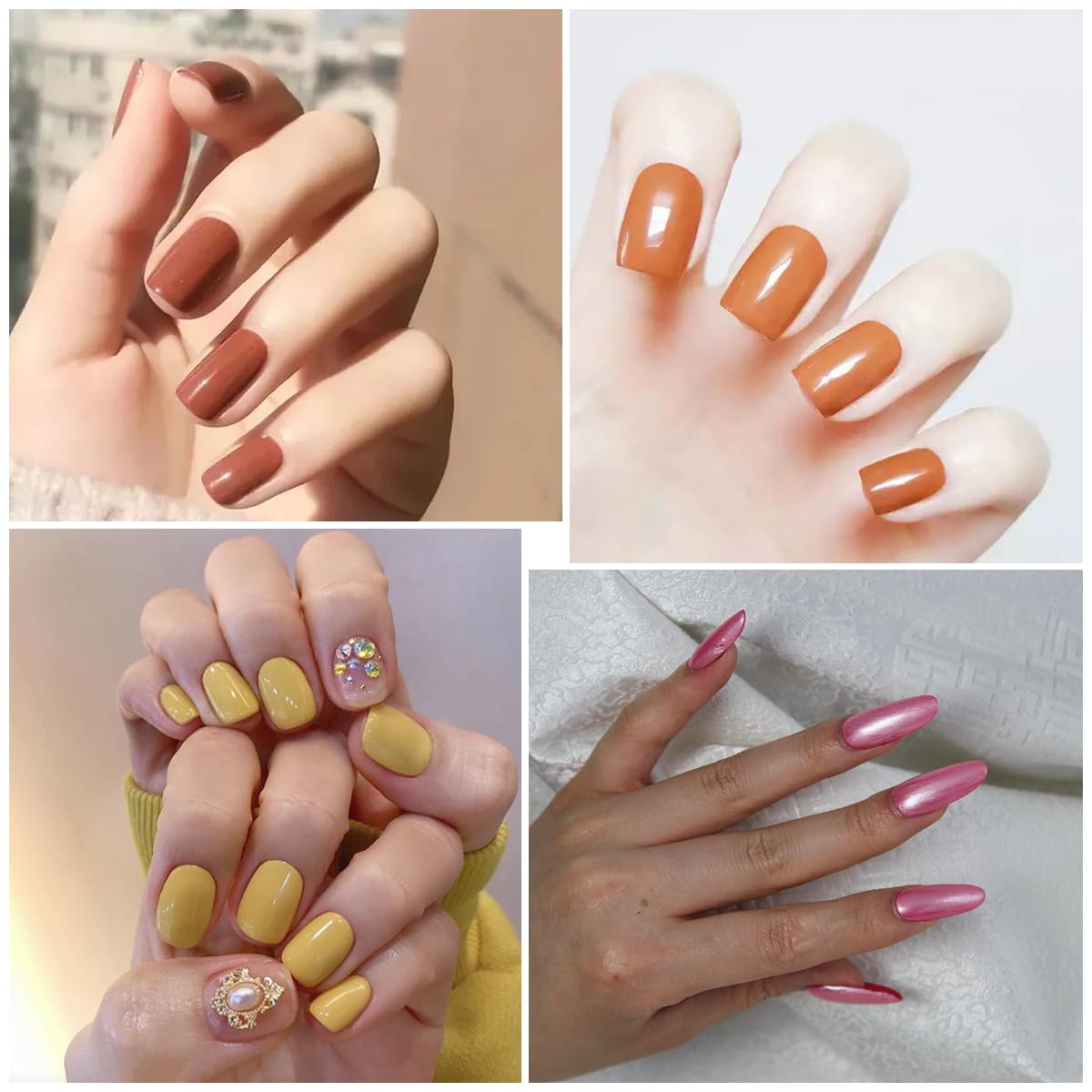 YECIRALA compact nail art kit fits in your bag.
