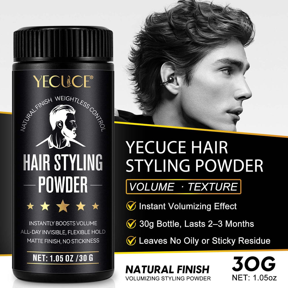 Yecuce thickening effect on fine hair for a soft, airy feel.