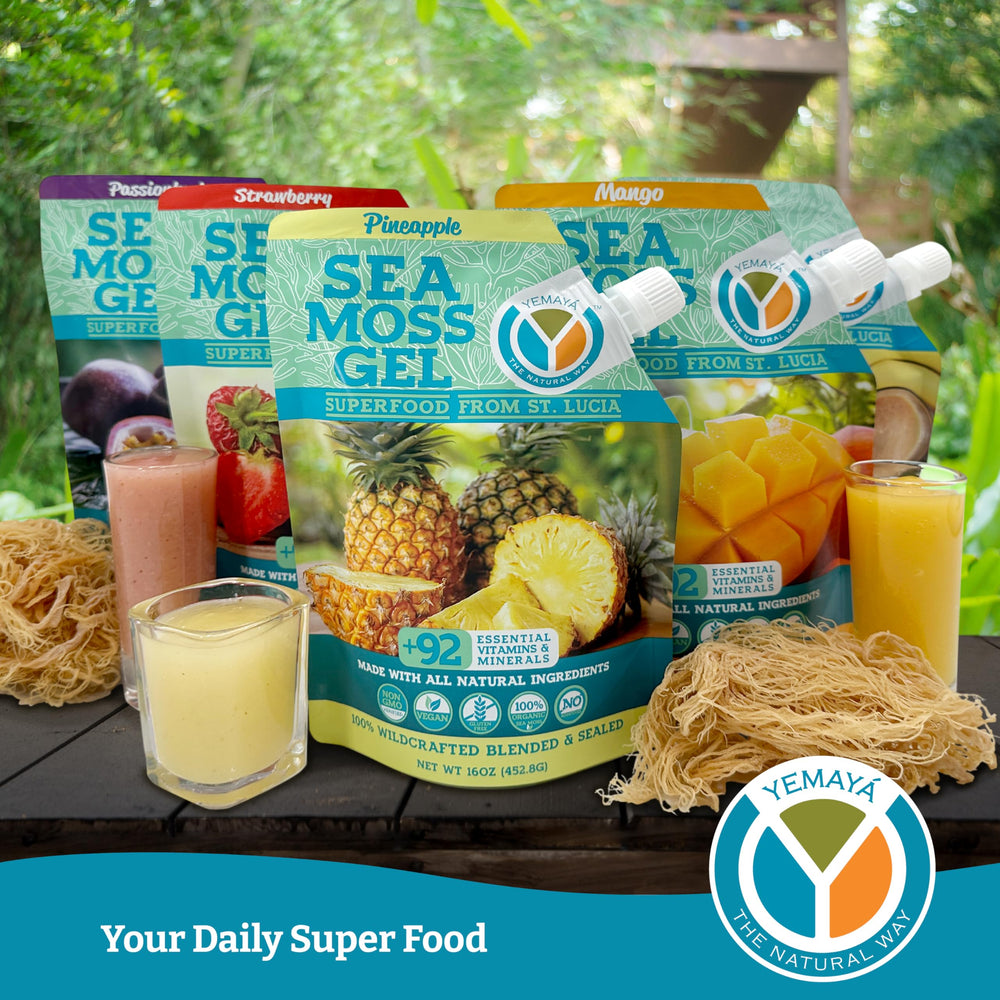 Sea moss gel supports hair, skin, and nails