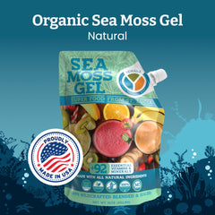 Wildcrafted raw sea moss gel by Yemayá