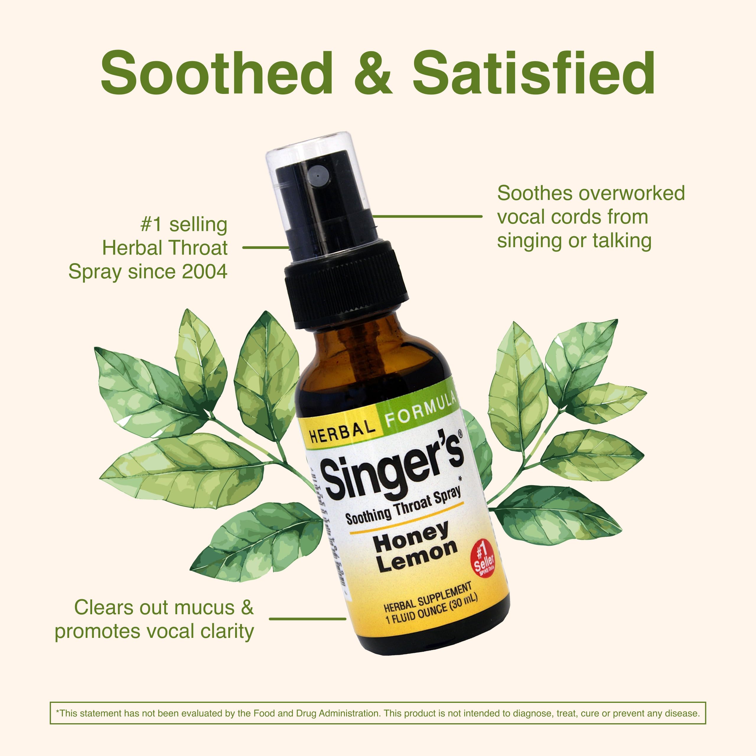 Herbal ingredients yerba mansa, stoneroot and licorice for throat relief