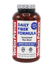 Yerba Prima Daily Fiber Formula powder being scooped