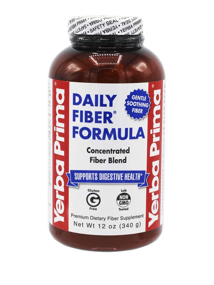 Illustration showing soluble and insoluble fiber types included in Daily Fiber Formula