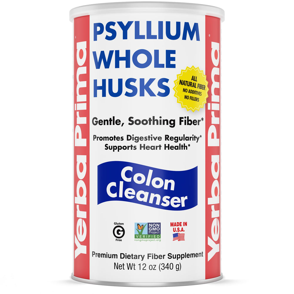 Yerba Prima Psyllium Husk 12oz bottle