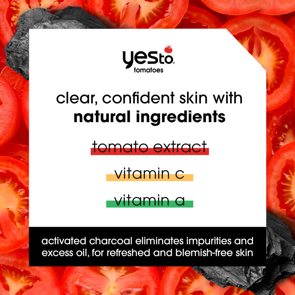 Texture spread on skin shows detoxifying action.