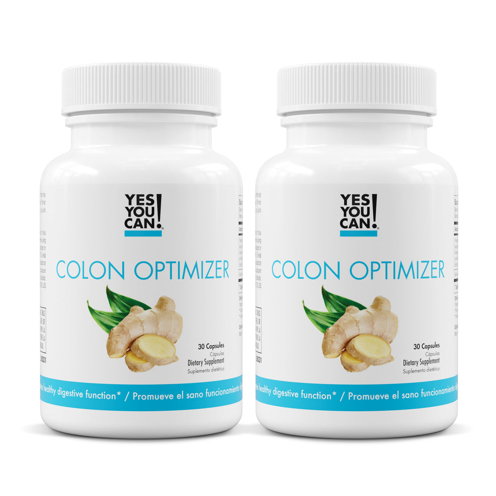 Front view of Yes You Can Colon Optimizer bottle