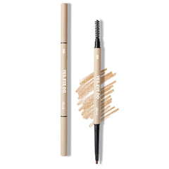 YES.EYE DO Blonde Eyebrow Pencil tip close-up for precise hair-like strokes.