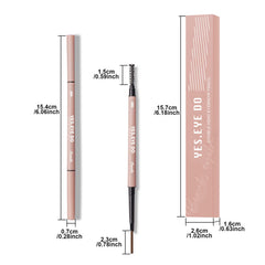 YES.EYE DO Built-in spoolie for grooming and blending