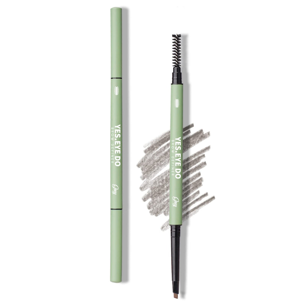 YES.EYE DO grey brow pencil tip for precise, natural definition.