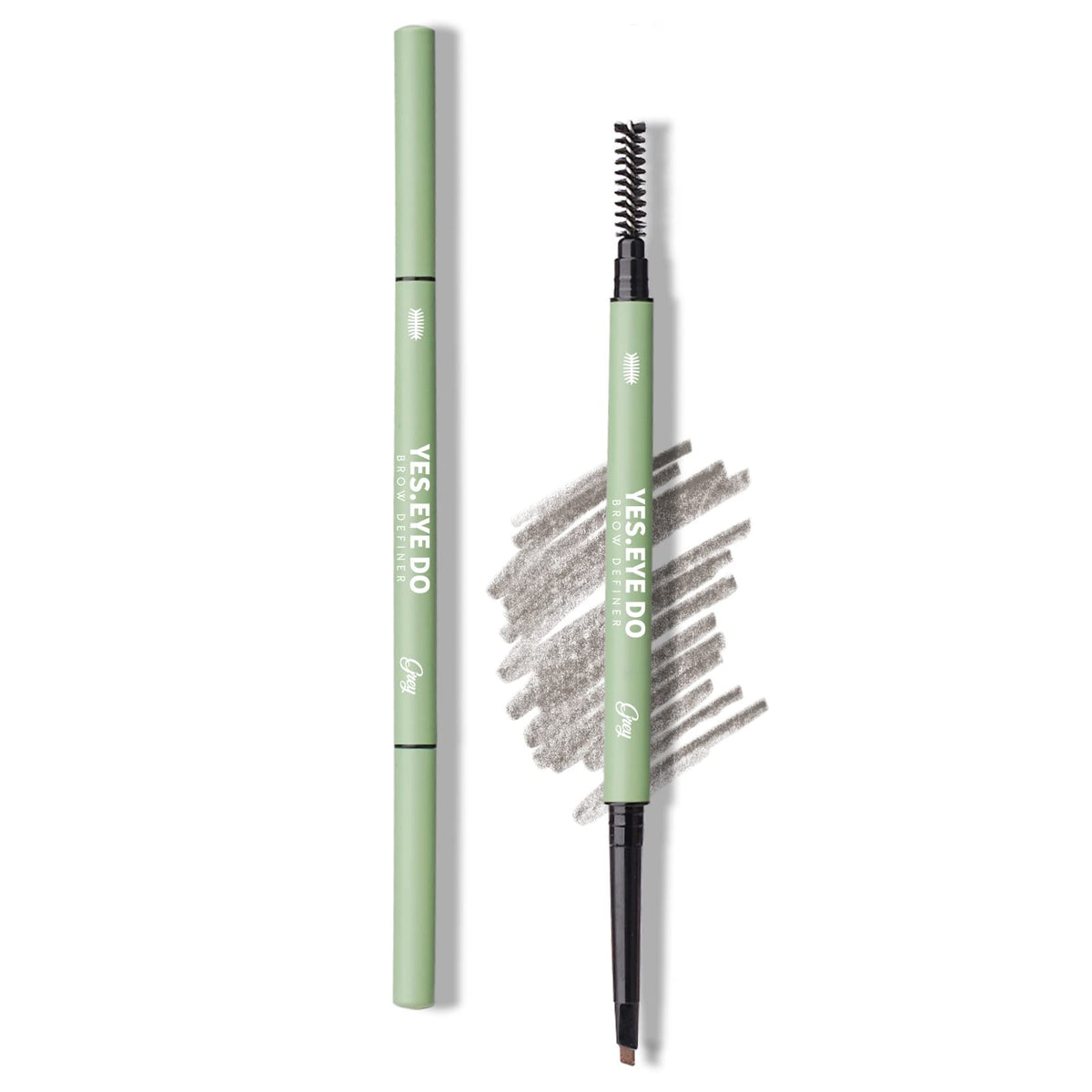 YES.EYE DO grey brow pencil tip for precise, natural definition.