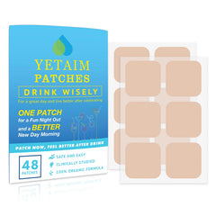 YETAIM Recovery Patches 48-pack hero image