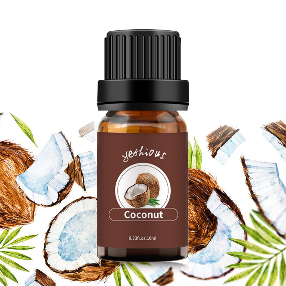 Yethious Coconut Essential Oil 10ml bottle - front view