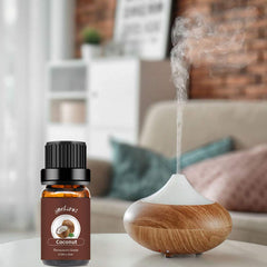 Diffuser releasing aroma with coconut essential oil