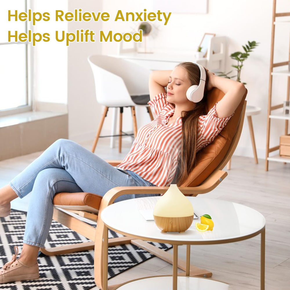 Lemon essential oil for hair care