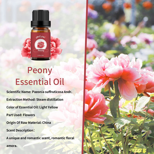 Diffuser aromatherapy usage of Peony essential oil