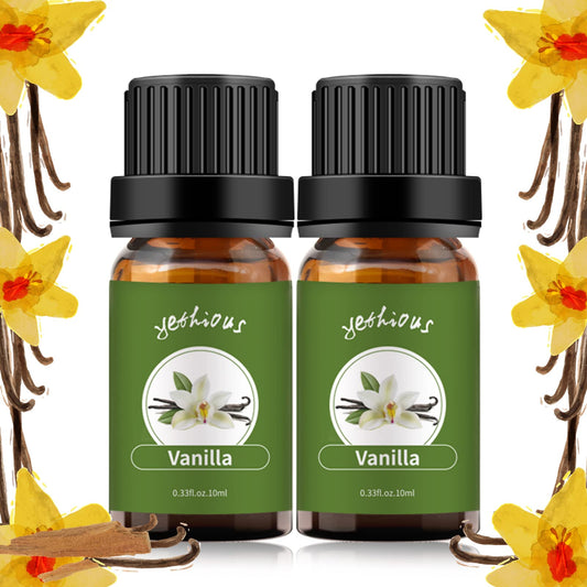 Yethious Vanilla Essential Oil 2-pack bottle front view