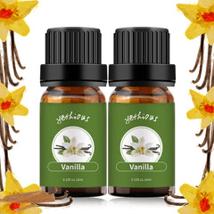 Yethious Vanilla Essential Oil 2-pack bottle front view