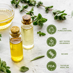 yethious Vanilla Essential Oil close-up label