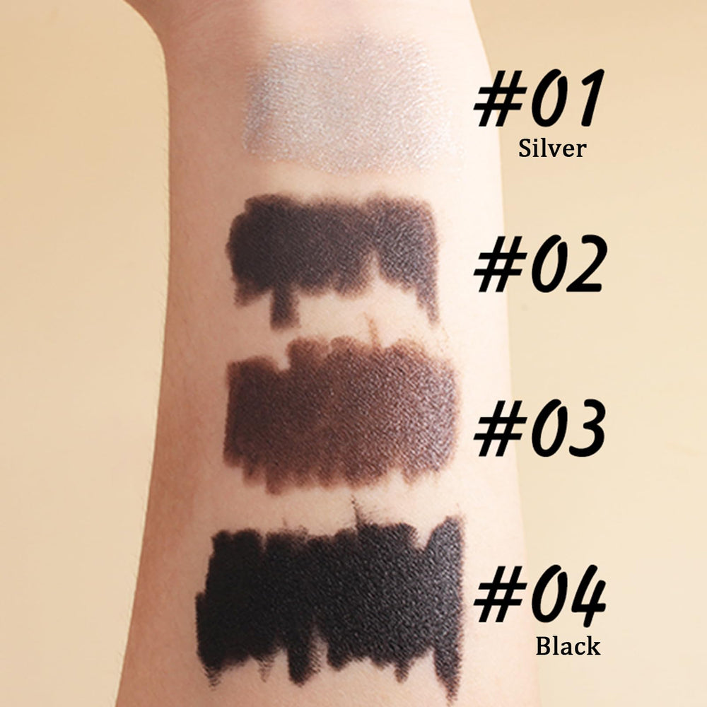 Yeuxtty Brown Gel Eyeliner Pencil provides a smooth base for smoky eye depth