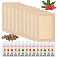 Front view of YEXIAOBOY Castor Oil Pack Wrap on white background