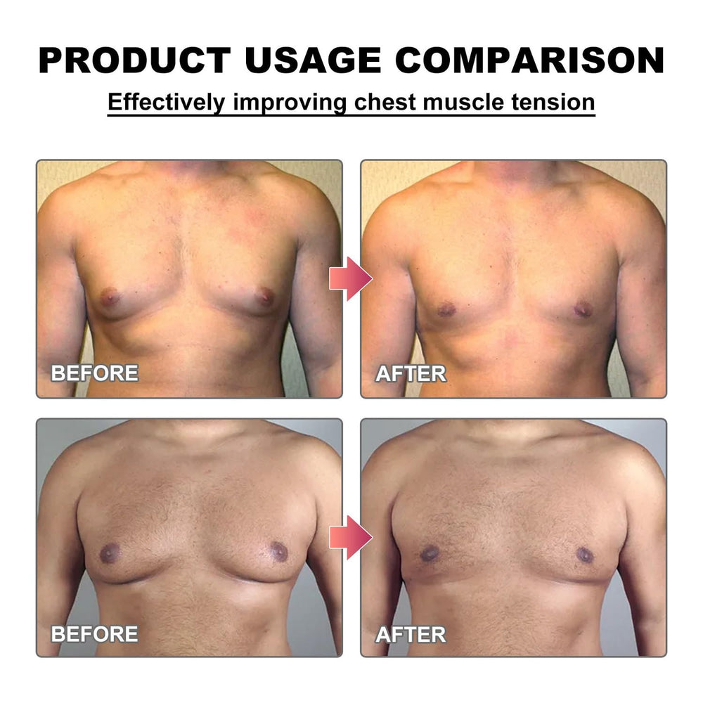 YG LianKai chest application of bee venom oil for massage.