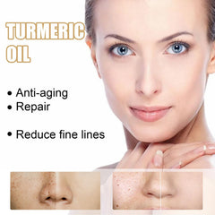 YG LianKai turmeric serum pump application demonstrates easy, mess free daily use