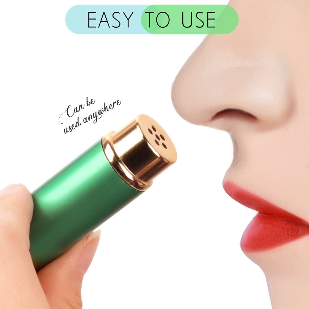 Compact 3.5 inch pocket-size inhaler