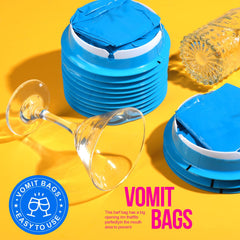 YGDZ Vomit Bags leak-resistant design protects surroundings during use