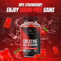 Strawberry flavor gummies