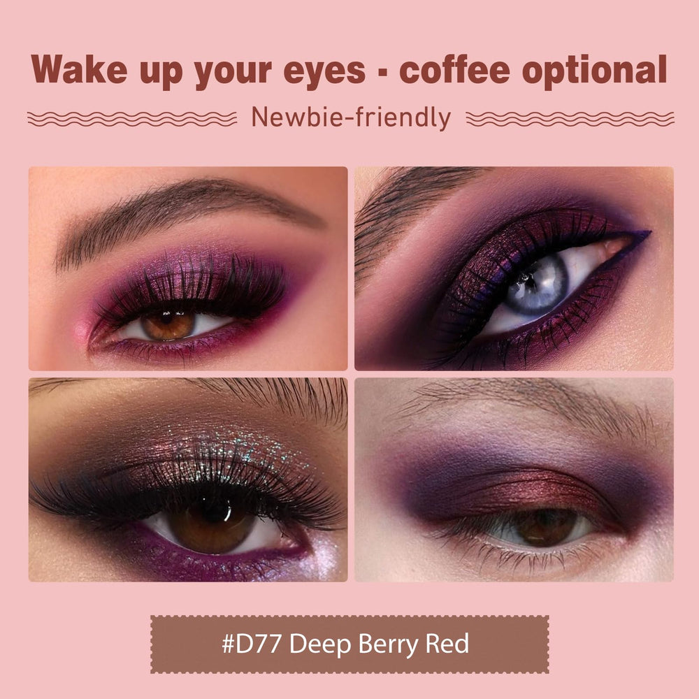 Pro-grade shimmer and smokey effects for metallic accents and depth.