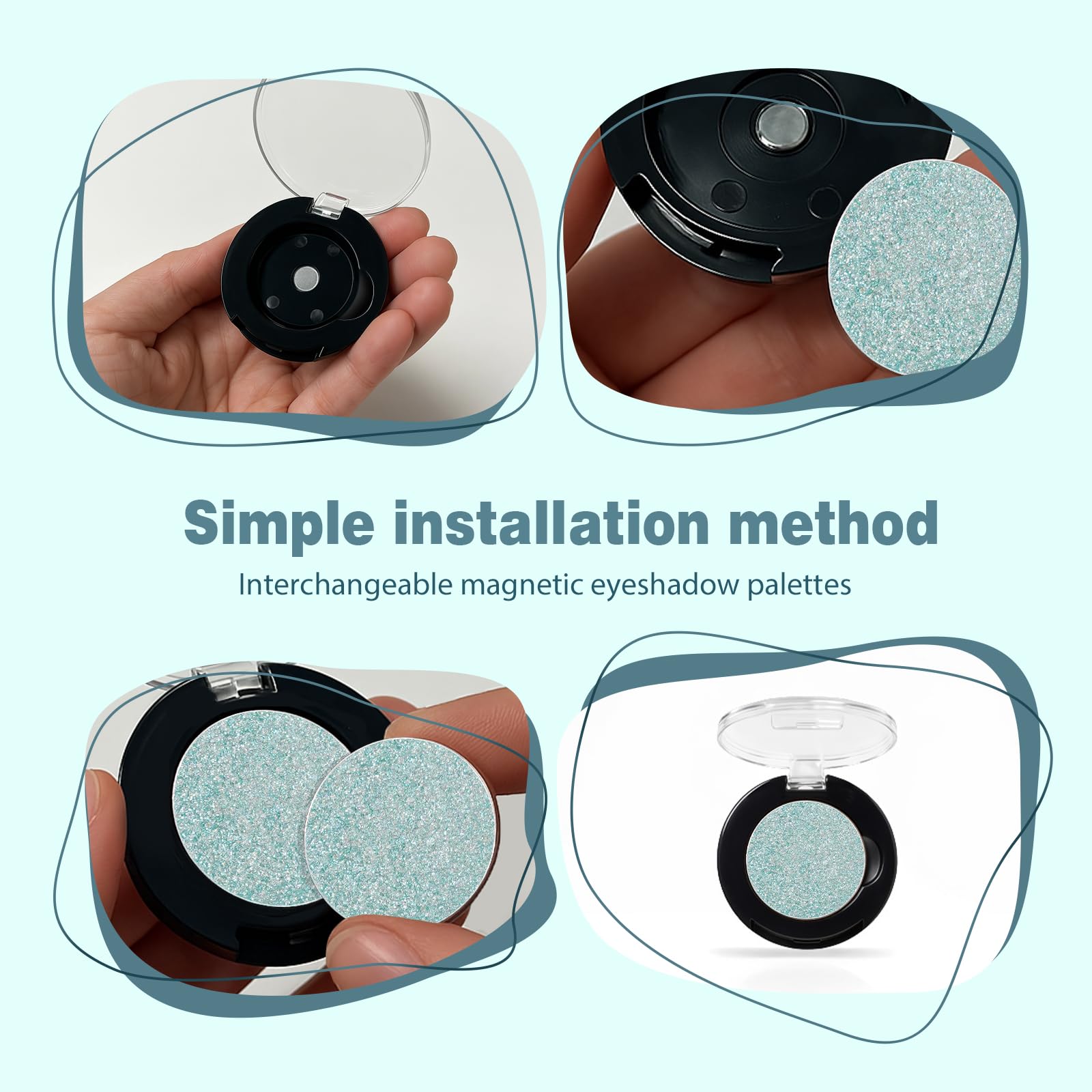 YiGuMy travel-friendly iron pan refills fit compact, on-the-go kits.