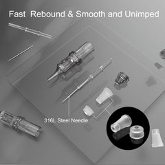 YILONG cartridges compatible with standard grips and rotary machines