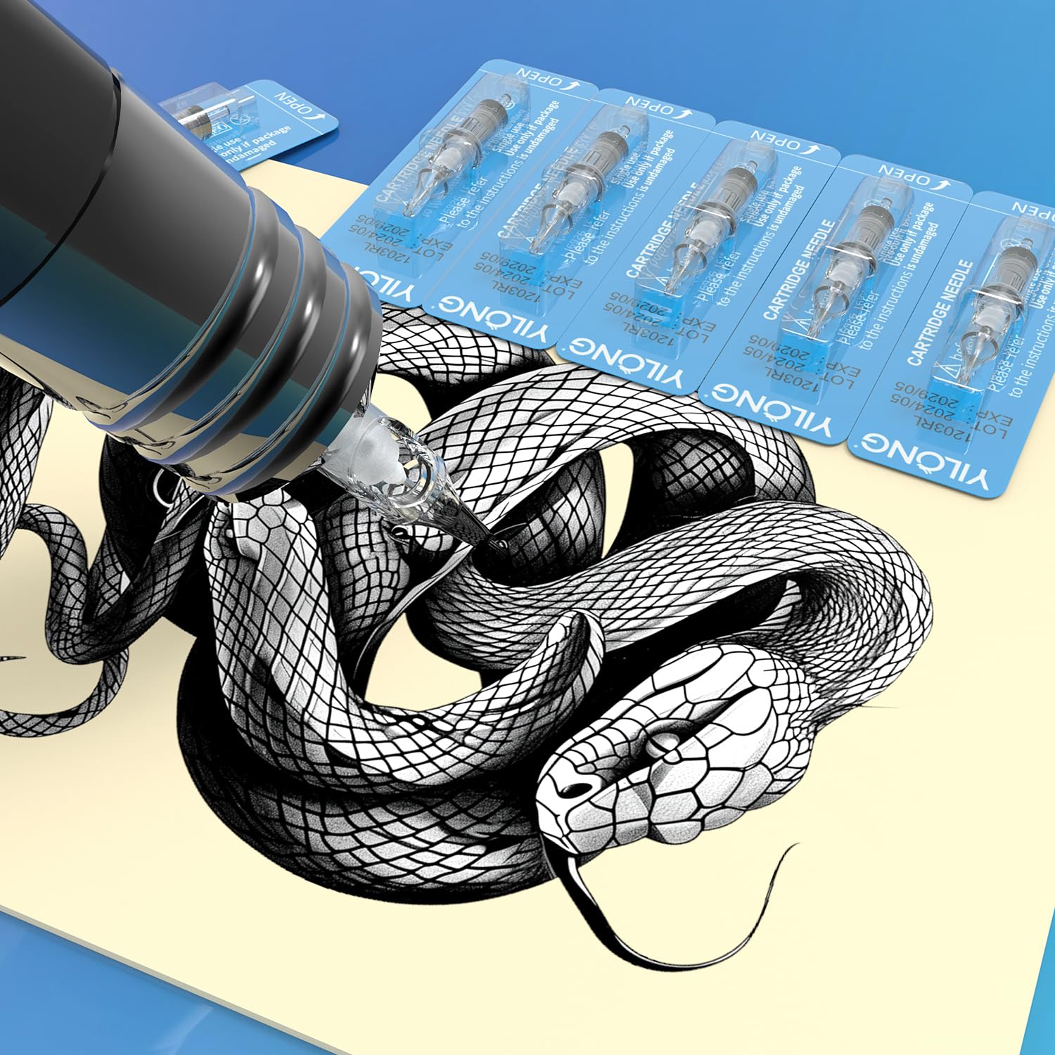 YILONG safety membrane prevents ink leakage during tattooing.