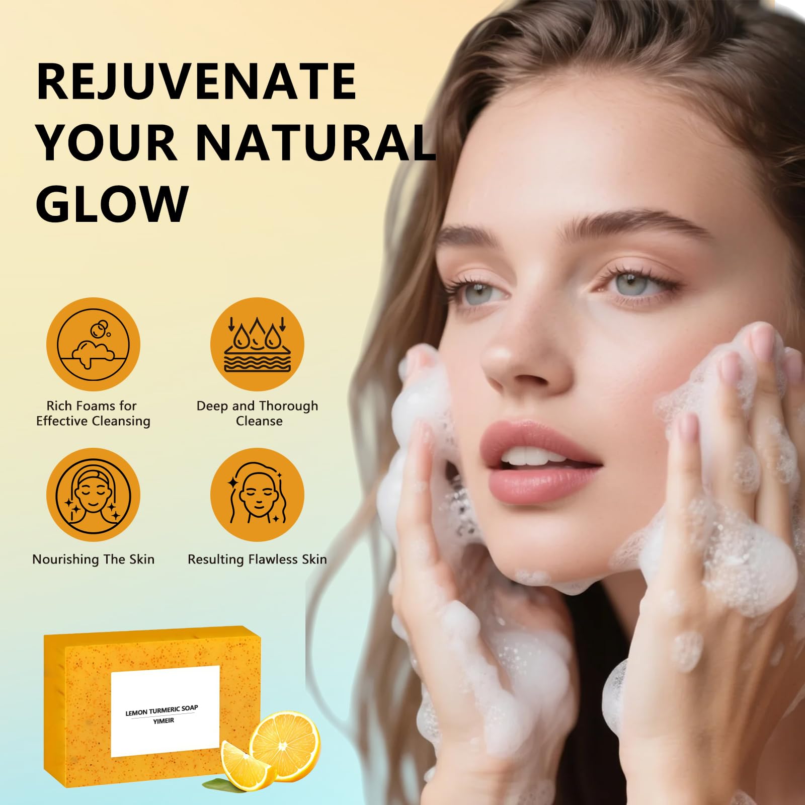 YIMEIR Shea Coconut Moisture delivers nourishing hydration during cleansing.