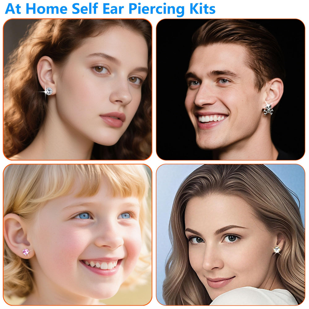 YINPAD at-home ear piercing setup ready for use.