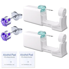 YINPAD ear piercing kit front view with disposable guns for at-home use.