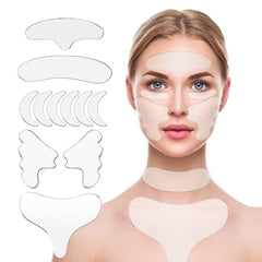 YISHIQI neck-wrinkle-patches for overnight smoothing.