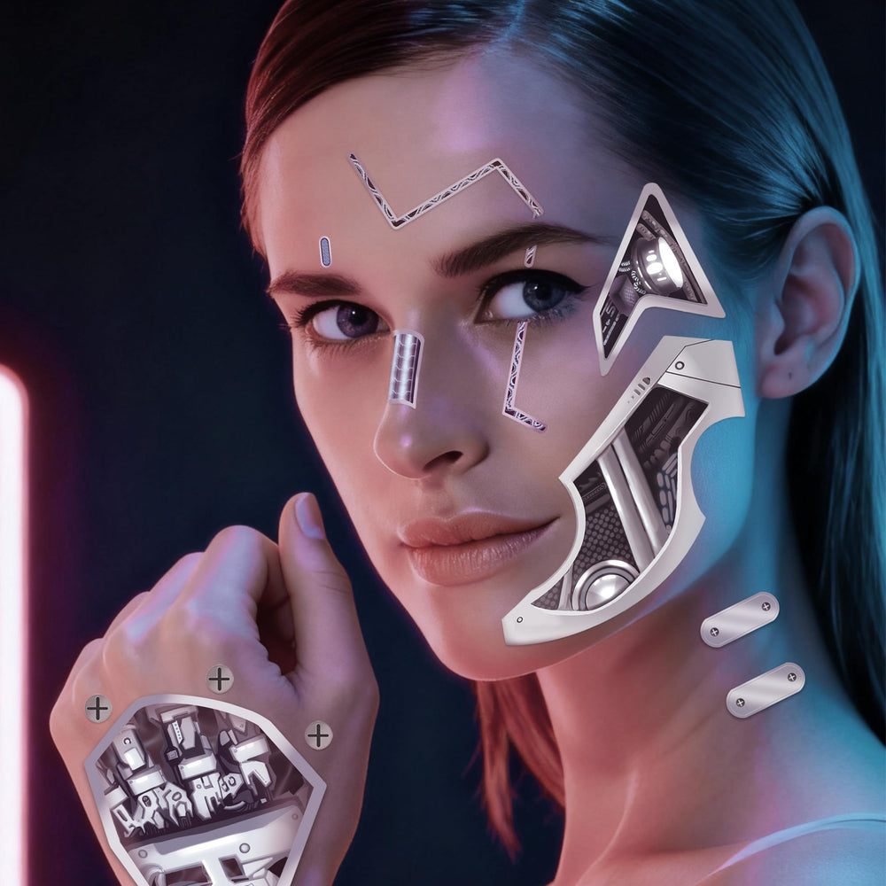 Yitla easy-application tattoo kit simplifies applying a dramatic design.