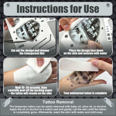 Yitla removal with alcohol or olive oil wipes away cleanly.