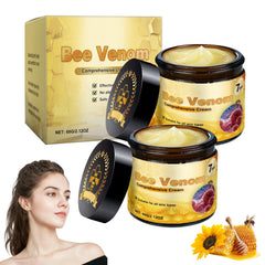 YIVANNUO Bee Venom Comprehensive Cream jar showing rich hydration for all skin types