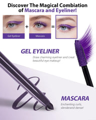 YizanYan 5D fiber mascara application brush for fuller lashes with minimal clumps