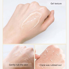 YJLYQF Lemon Exfoliating Gel with bright citrus scent for refreshing rituals.