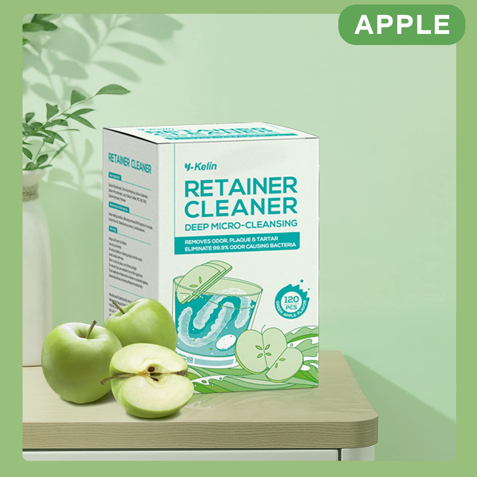 bathroom countertop scene with YKL tablets for everyday routine freshness