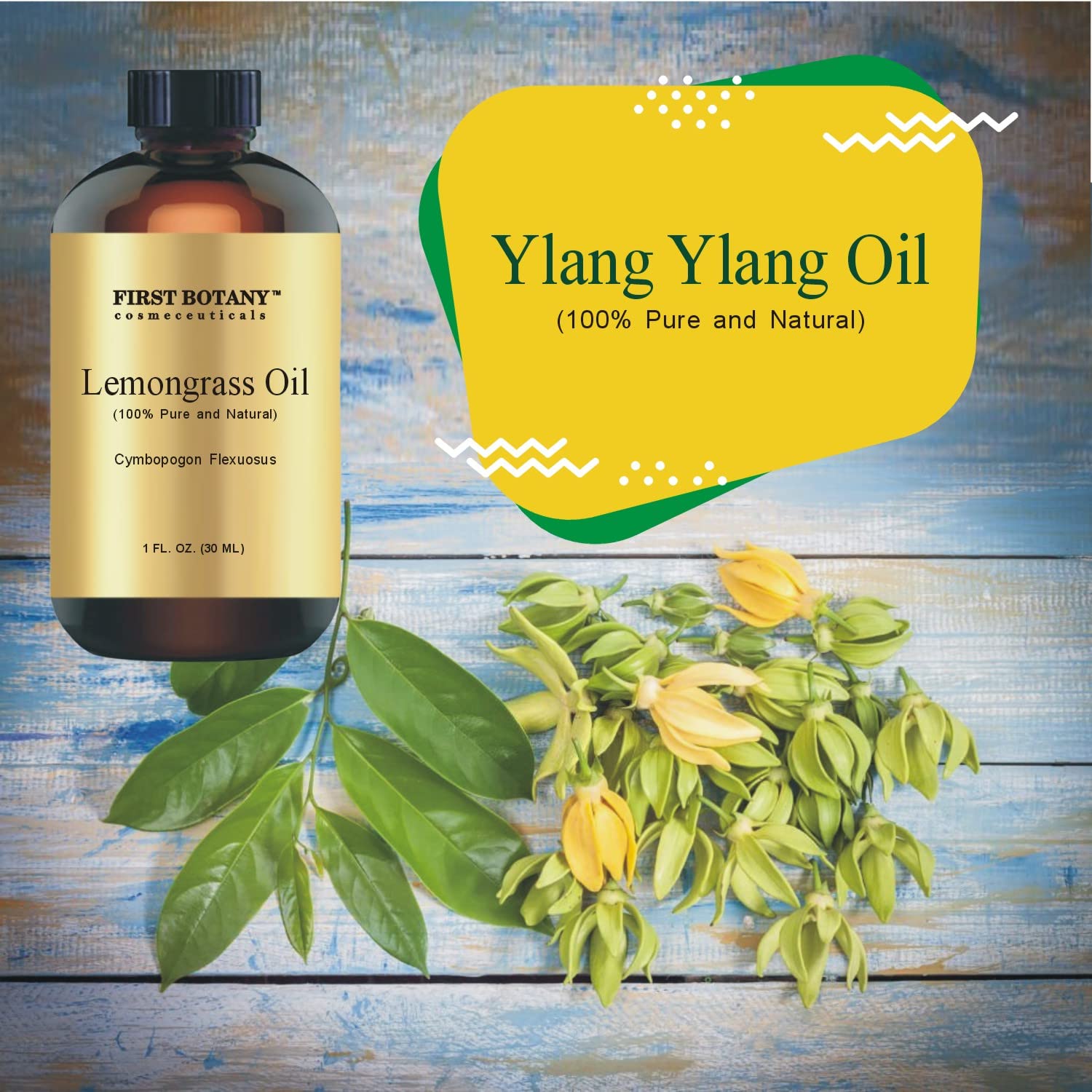 Home diffuser with Ylang Ylang essential oil for household use
