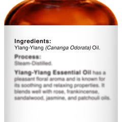 Lab tested Ylang Ylang essential oil with no fillers