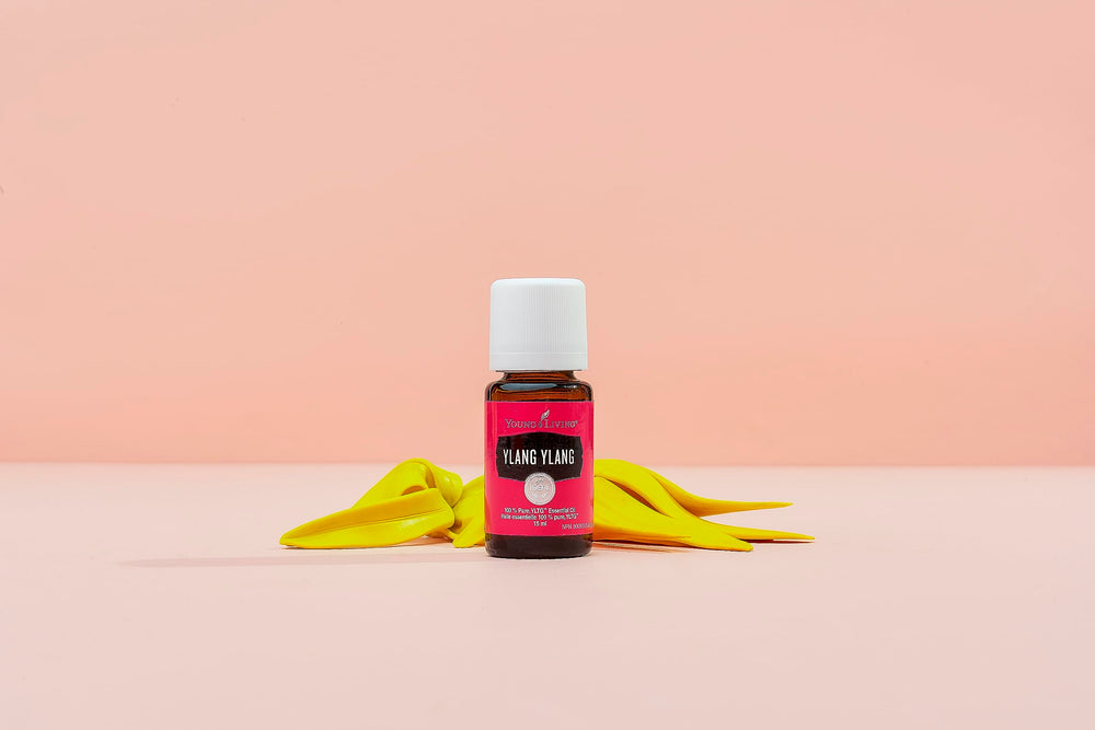 Young Living Ylang Ylang oil skincare routine for healthy-looking skin.