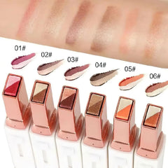 Ylapagne two-color gradient sticks deliver smooth cream-to-powder finish for easy blending